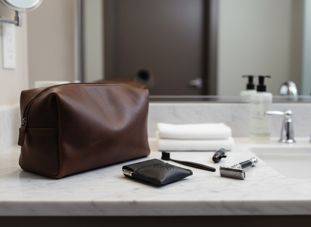 Discreet Pocket Pill Holder Pouch for Men - Two Pack