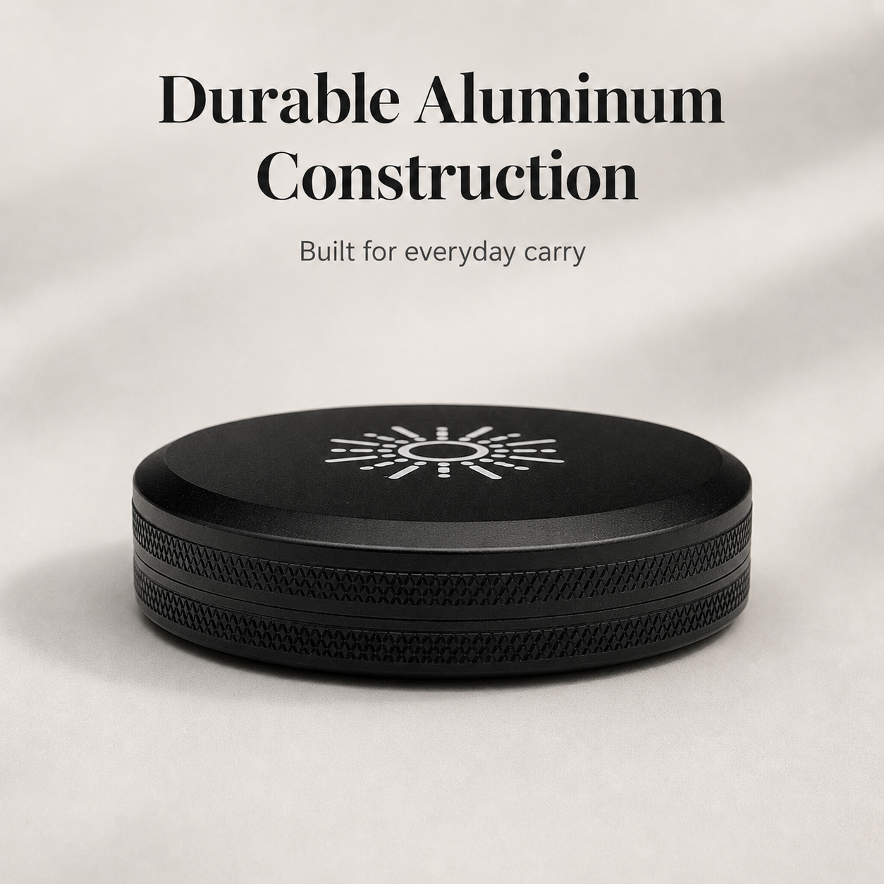 Aluminum Pouch Can Holder, Durable Round Storage Case
