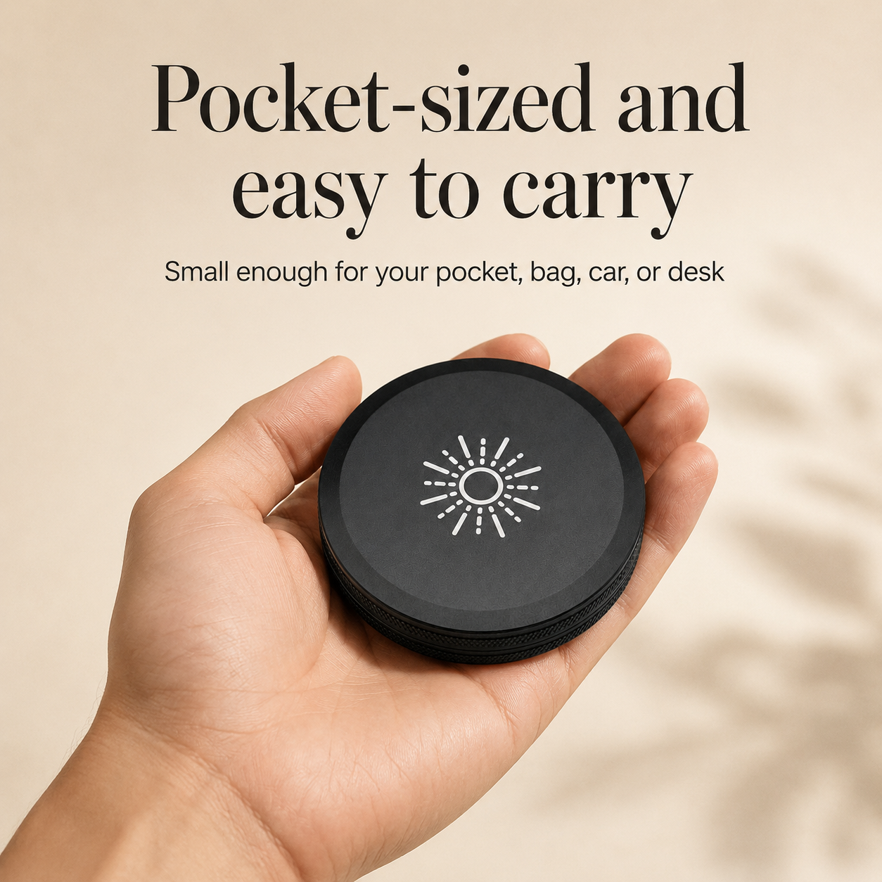 HOTZ Aluminum Pill Holder, Slim Metal Pill Case for Pocket and Travel