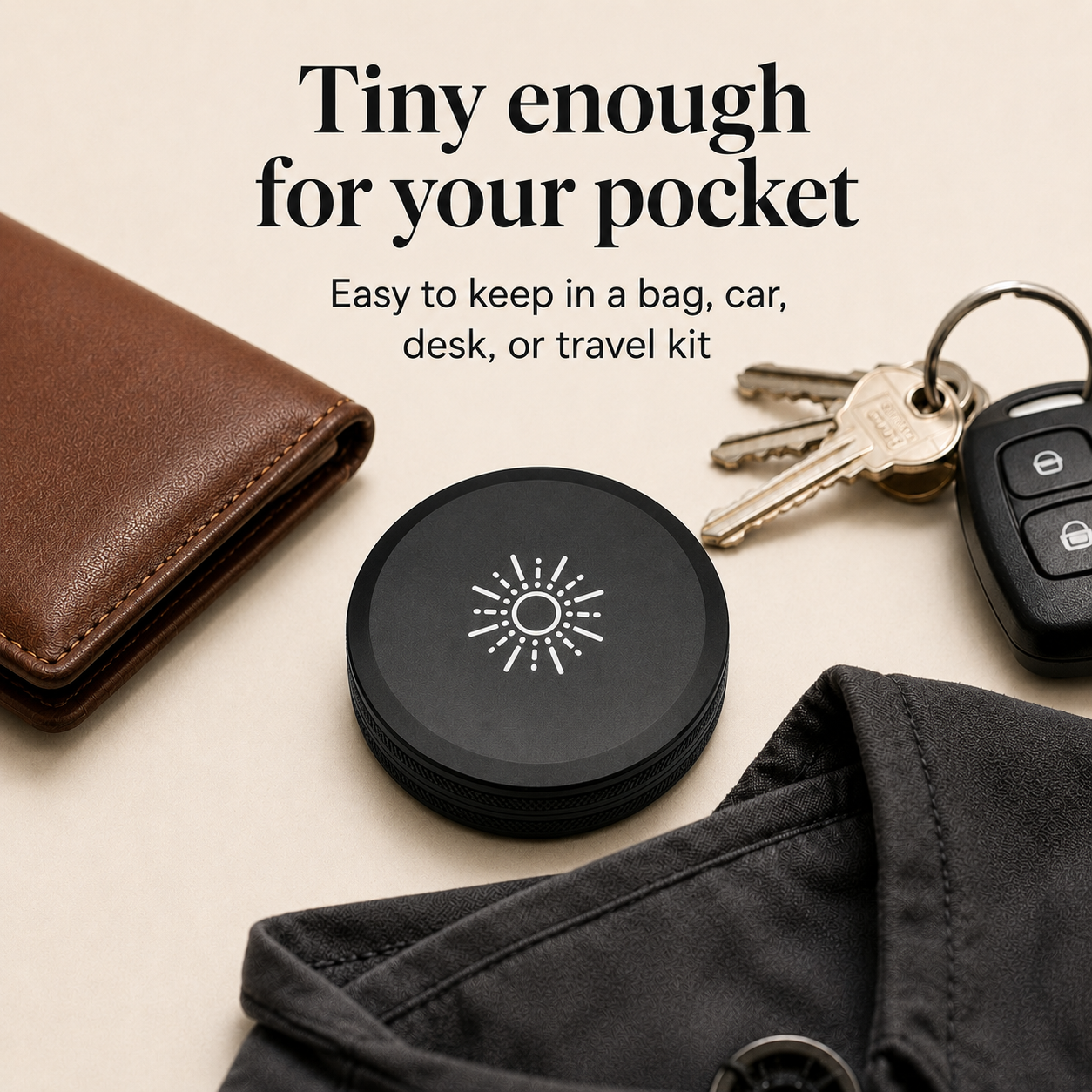 HOTZ Aluminum Pill Holder, Slim Metal Pill Case for Pocket and Travel