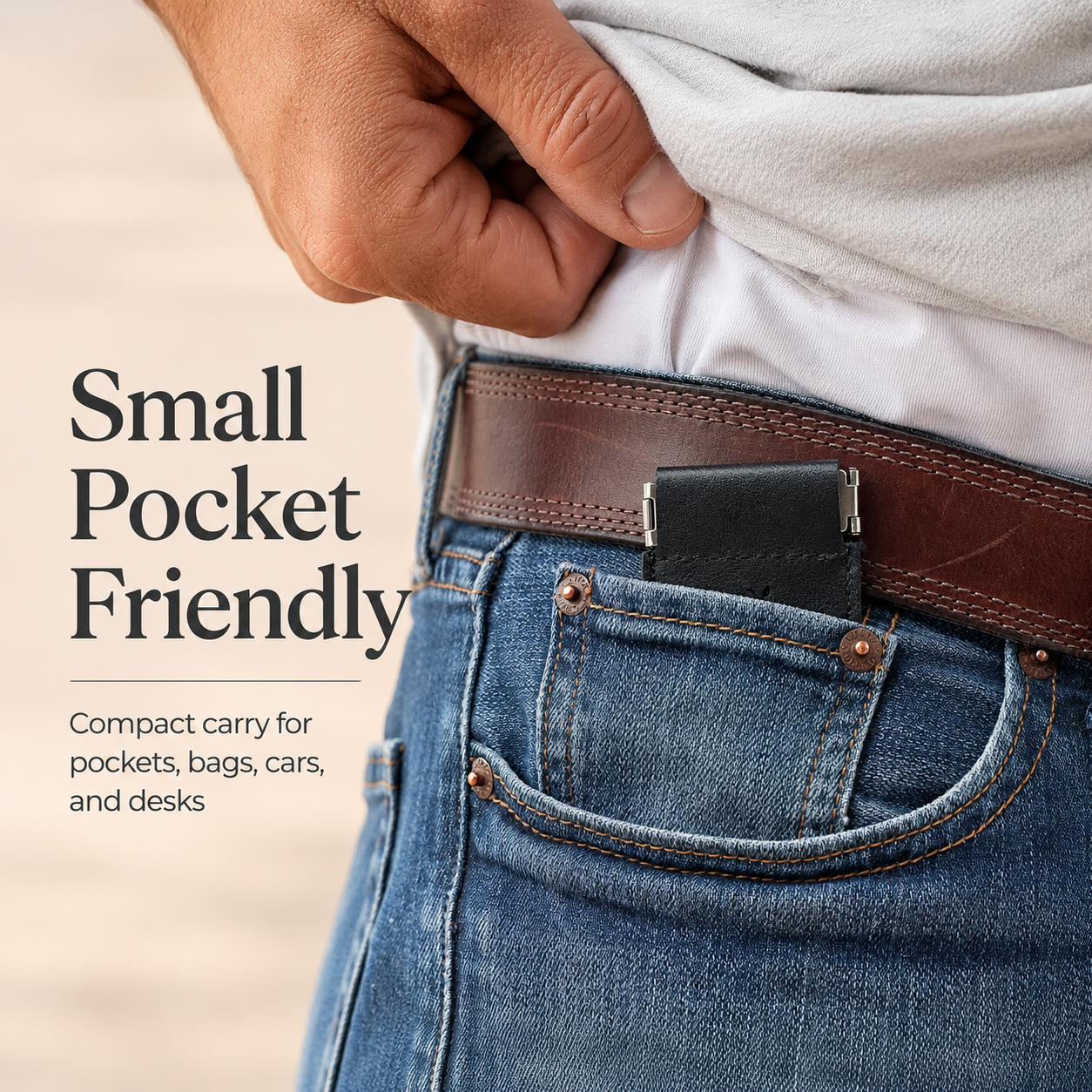 Tiny Squeeze Pouch Holder, 2 Pack, Discreet Travel Storage Case