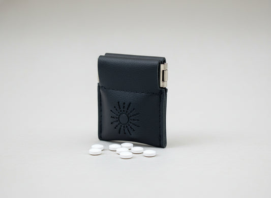 Discreet Pocket Pill Holder Pouch for Men - Two Pack